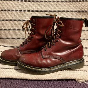 Dr. Martin air wair women’s size 8, red.